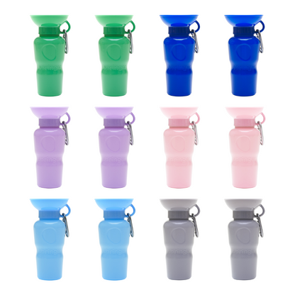 Classic Dog Water Travel Bottle MIXED (Case of 12)