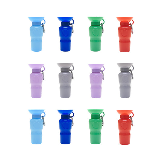 Classic 22oz Dog Water Travel Bottle MIXED (Case of 12)